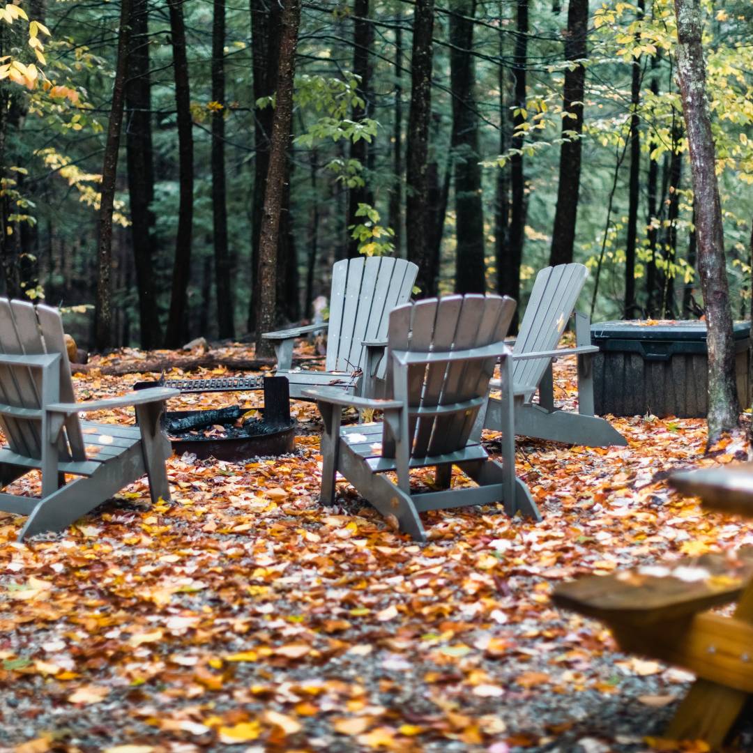 Create an outdoor seating area for relaxing and spending time with friends and family