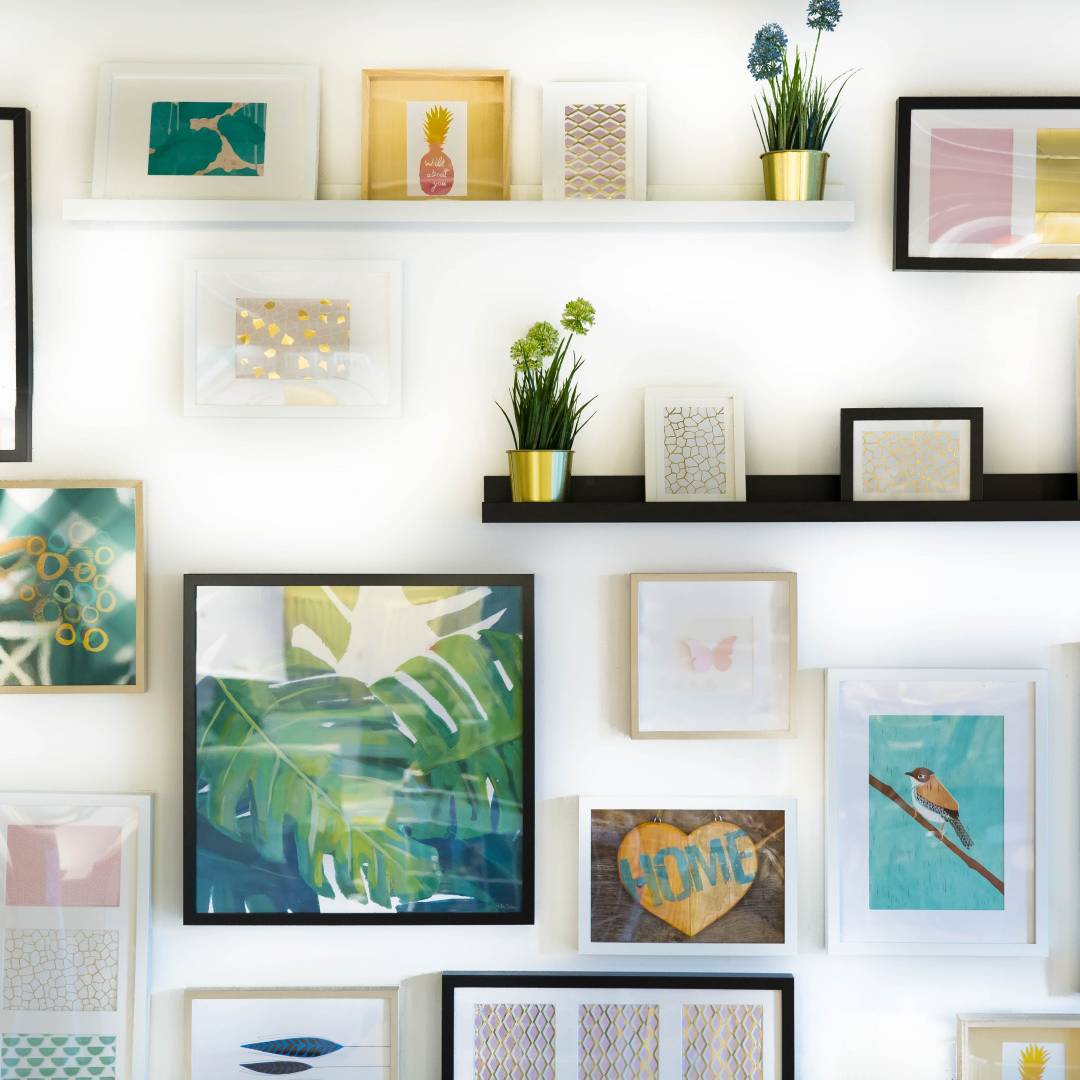 Use art to make your home feel more welcoming