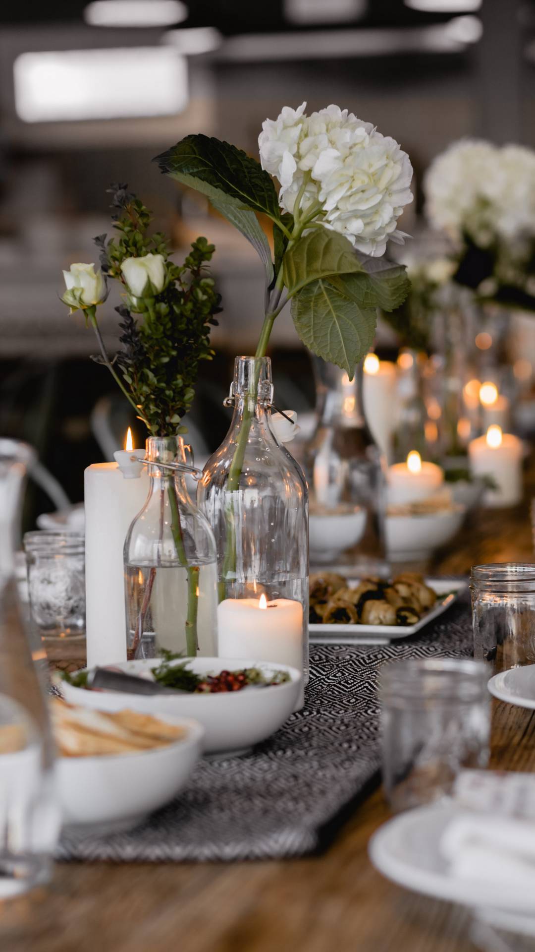 Setting a Dinner Table for a Family Meal