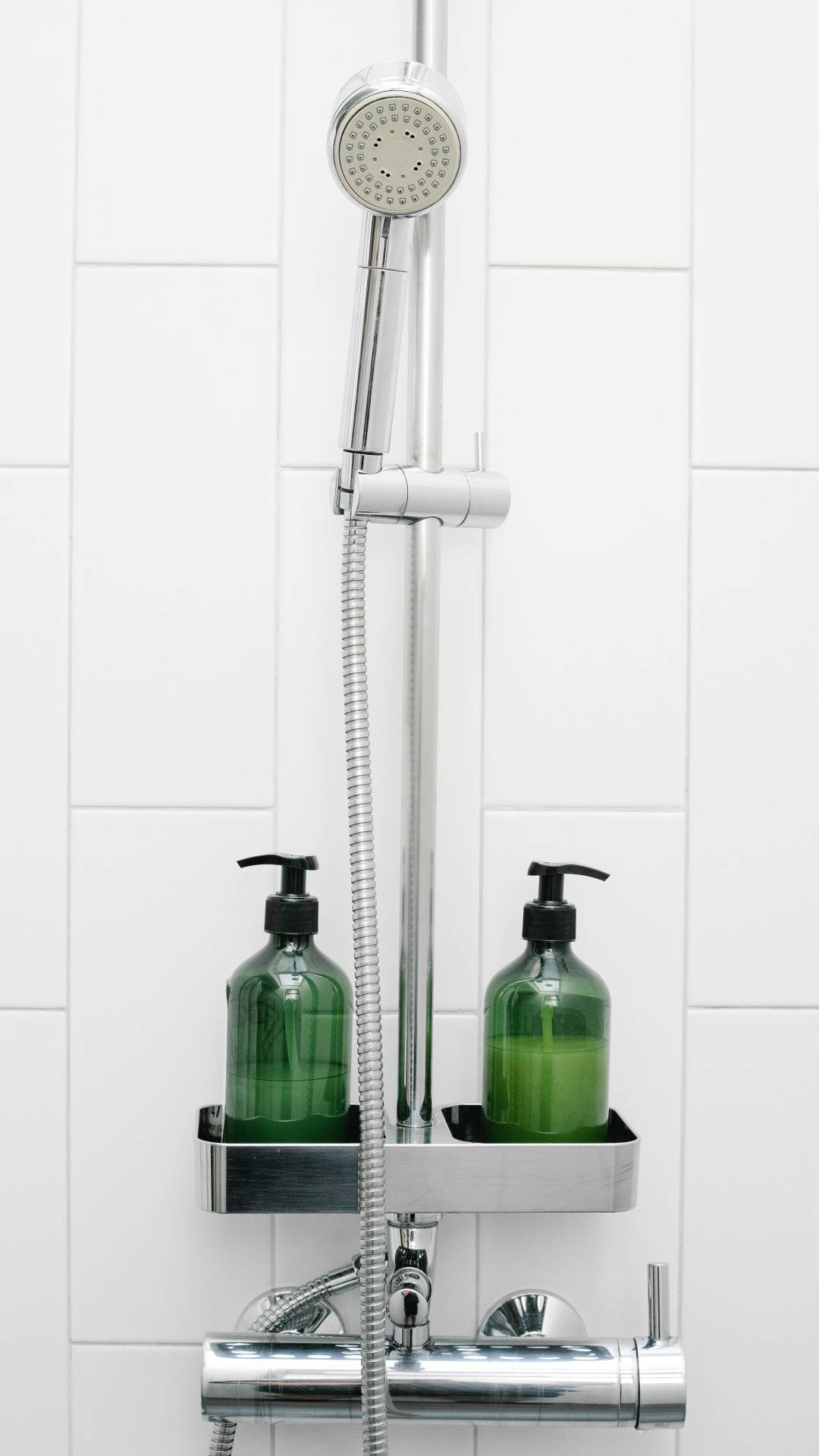 Add a shower rack