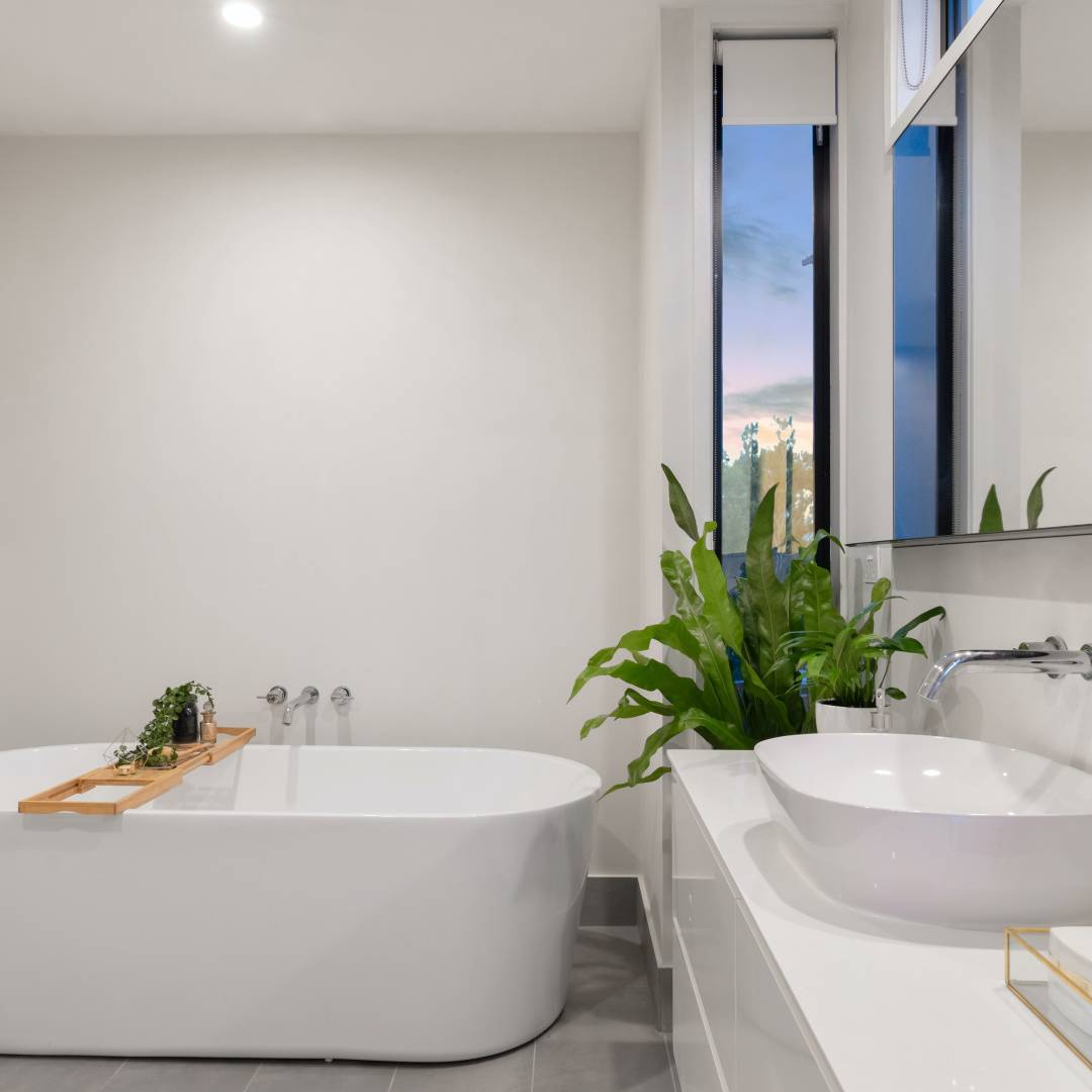 Paint the walls and ceiling a light color to make the space feel larger