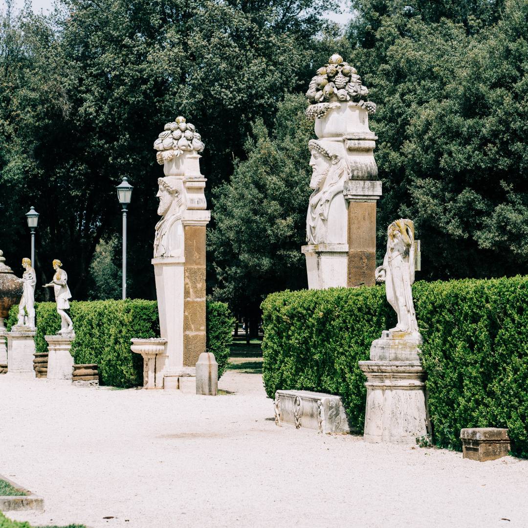 3. Add accessories like fountains, statues, and arbors to enhance the look of your garden